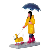 Lemax Figurines Lemax Walking In The Rain